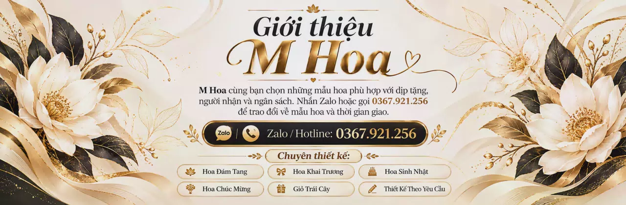 Ảnh bìa Shop hoa tươi Phường Hà Lầm Quảng Ninh - Gói ghém những lời muốn gửi